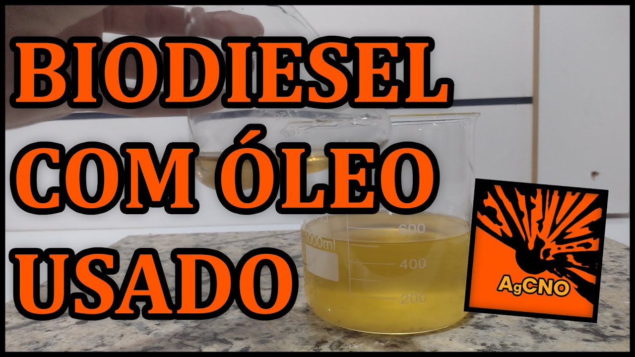 Como Produzir Biodiesel (e glicerina) - Transesterificação
