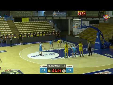 Finale Nazionale U15 F - SAN MARTINO VS MERCEDE ALGHERO