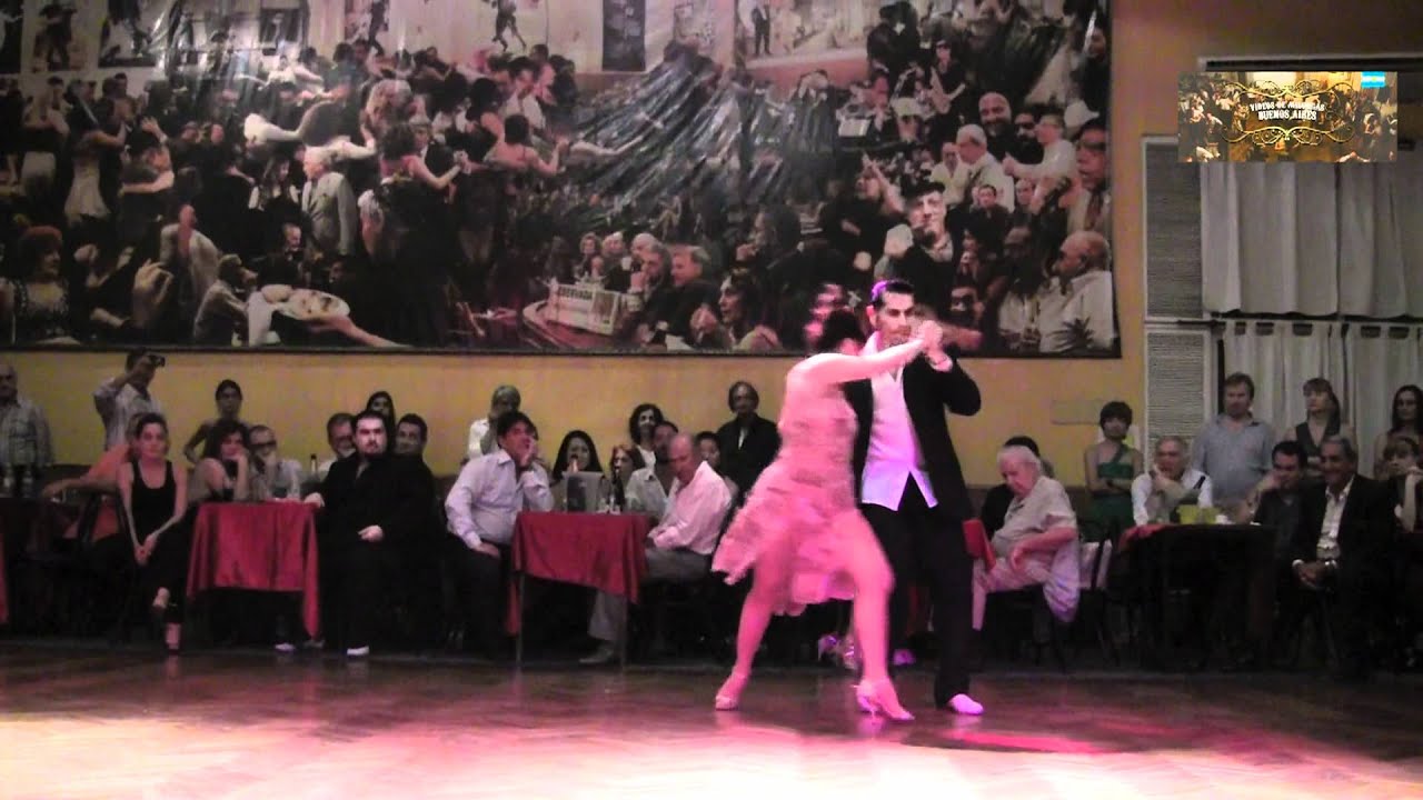 Guillermina Quiroga y Hugo Daniel en Milonga Salon Cannig
