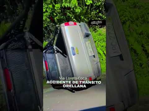 #Orellana |Acc!dente en la vía Loreto–Coca