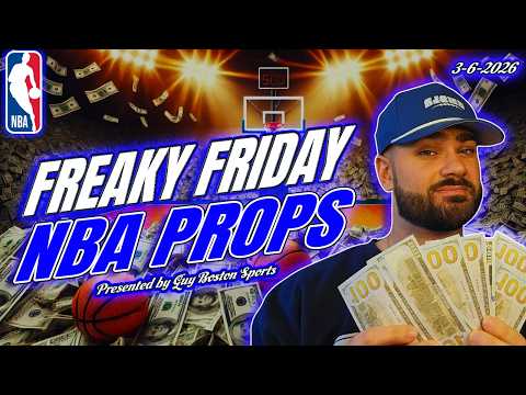 NBA Player Props Today Friday 3/6/2026 | Best NBA Props & Picks!