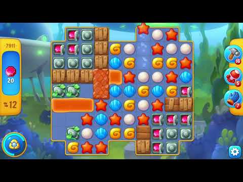 [FISHDOM Walkthrough] Level 7911 Super Hard