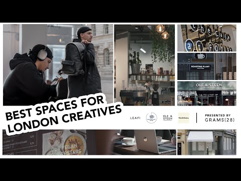 Best spaces for London creatives - Foyles Cafe, The Roasting Plant, Ole & Steen, Watch House