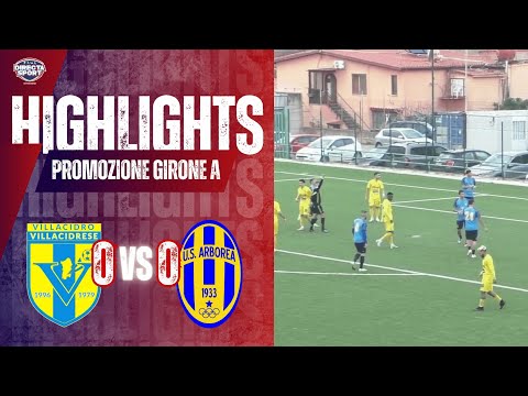 Calcio Promozione Gir. A - Villacidrese-Arborea 0-0 (Highlights)