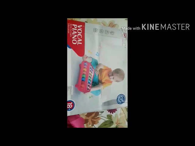 لعبة بيانو للاطفال من HUANGER الحجم الكبير