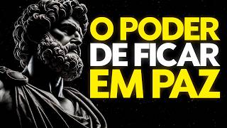 COMO FICAR EM PAZ EM UM MUNDO QUE SÓ GERA ANSIEDADE | ESTOICISMO