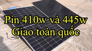 410w solar panels and 445w type A panels, nationwide delivery and free shipping