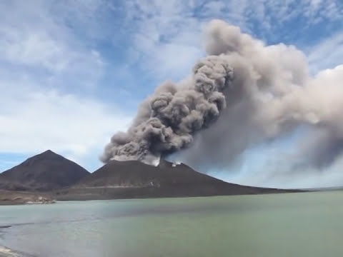 Mt Tavurvur  Volcano Rabaul Papua New Guinea