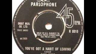Davy Jones: You&#39;ve Got A Habit Of Leaving