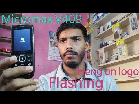 Micromax v409 flashing boot key