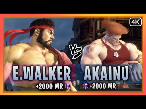 SF6 ▰ Ryu (EndingWalker) Vs. Guile (Akainu)『Street Fighter 6』
