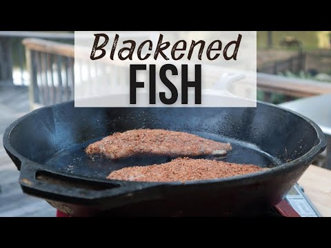 Mastering Blackened Fish: Easy Cast Iron Recipe the Right Way🍴