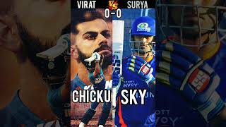 Virat Kohli Vs Surya Kumar Yadav || Full Detailed Comparison Video || #shorts #Virat