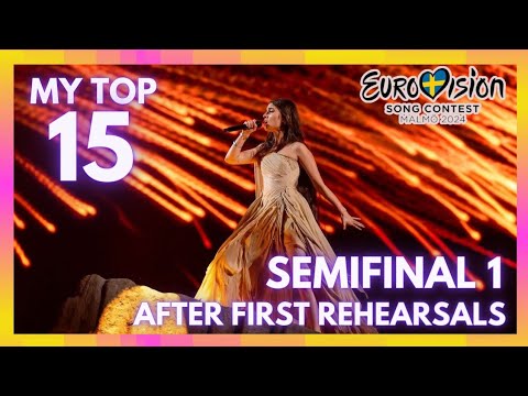Eurovision 2024: Semifinal 1 TOP 15 After First Rehearsals