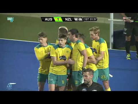 Oceania Cup Hockey.   AUS v NZL Men's Day 3 Highlights