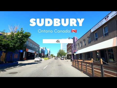 SUDBURY  Ontario Canada 🇨🇦 4k