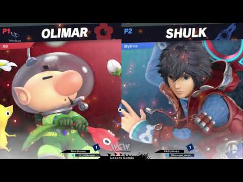 WCW 44 - Rich Brown (Olimar) vs FAD | Nicko (Shulk) Losers Semis