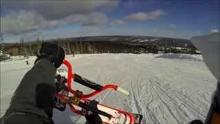 preview picture of video 'Snowscoot passage Snowpark'