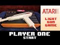 The Atari 2600 Light Gun Game Sentinel Player One Start