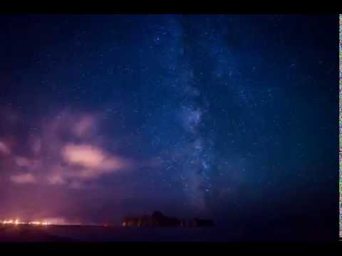 Rialto Beach WA Milky Way timelapse