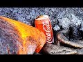 Coke Can on HOT LAVA Test