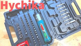 Reviewing The HYCHIKA Battery Powered Screwdriver Kit!
