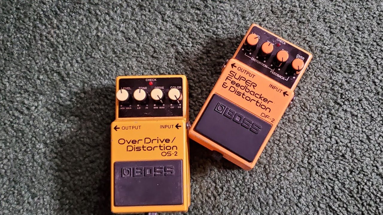 Climbing the Boss Mountain: OS-2 Overdrive/Distortion to the DF-2 Super Feedbacker & Distortion