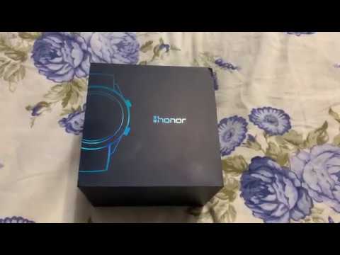 Honor Magic Watch Quick Unboxing Silver/Brown