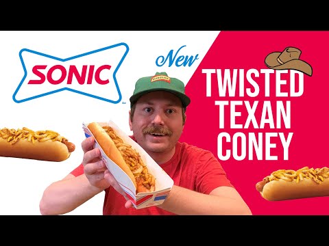 Sonic NEW Twisted Texan Coney Review