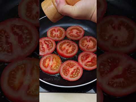 Unglaubliches Tomatenomelett❗️ #shorts #asmr