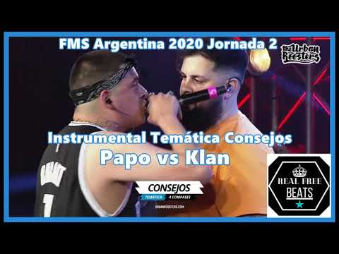 Instrumental Papo vs Klan Temática Consejos/ MKS vs MP 1° Minuto Libre Con Cortes FMS Argentina 2020