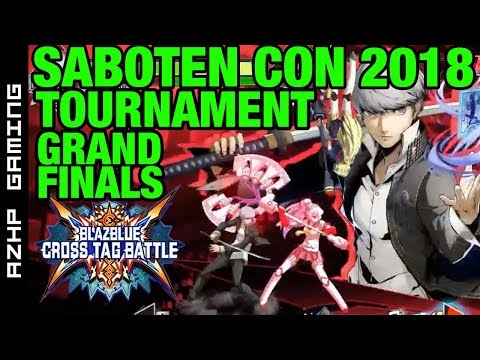 GRAND FINALS - Hilaryos Vs RenSlay - BlazBlue Cross Tag Battle - AZHP Gaming at Saboten Con 2018