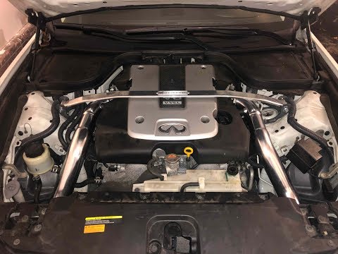 Takeda Stage 2 Cold Air Intake install on Infiniti Q60s