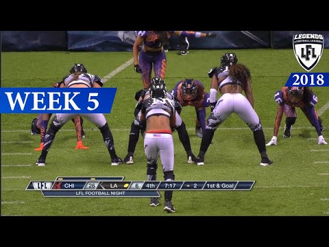 LFL 2018 Highlights | Chicago Bliss vs Los Angeles Temptation Week 5 Highlights