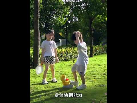 汪汪飛碟戶外玩具竹蜻蜓彈射腳踩男女孩飛盤201-1Y(影片必看)