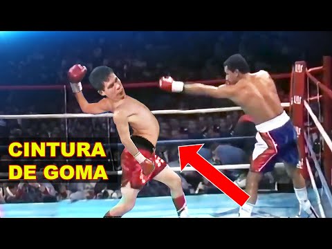 La Increíble CINTURA DE GOMA y defensa de Julio Cesar Chavez