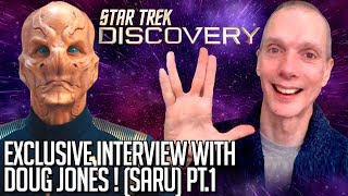 Star Trek Discovery - Doug Jones (Saru) Exclusive interview! Pt.1 video