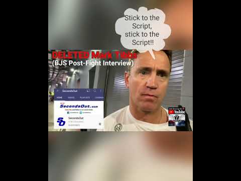 Mark Tibbs (BJS Post-Fight Interview) Deleted by BEHIND THE GLOVES, SECONDS OUT and IFL TV