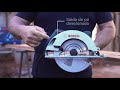 Miniatura vídeo do produto Serra Circular Bosch GKS 20-65 2000W 220V com 1 Disco e Guia
