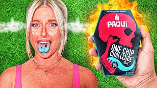 I Tricked My Girlfriend into Eating Worlds SPICIEST CHIP!