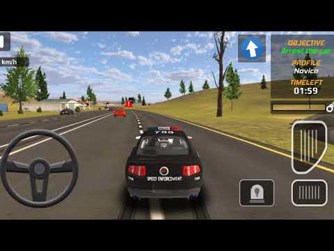 police car Mercedes S63 Driving - Hot pursuit Simulator 3D - Android gameplay #androidgameplay