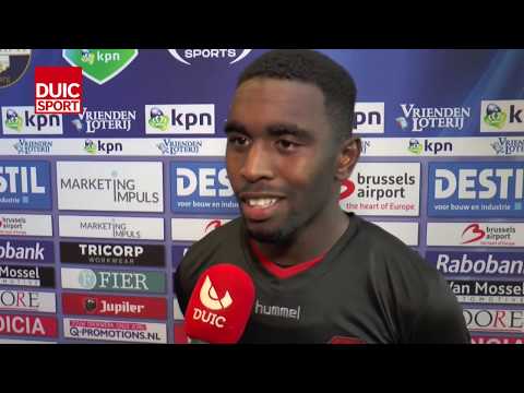 Gyrano Kerk na afloop van Willem II - FC Utrecht