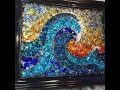 "Waves of Jewels" - Kelly Zachary (Mosaic Artist)