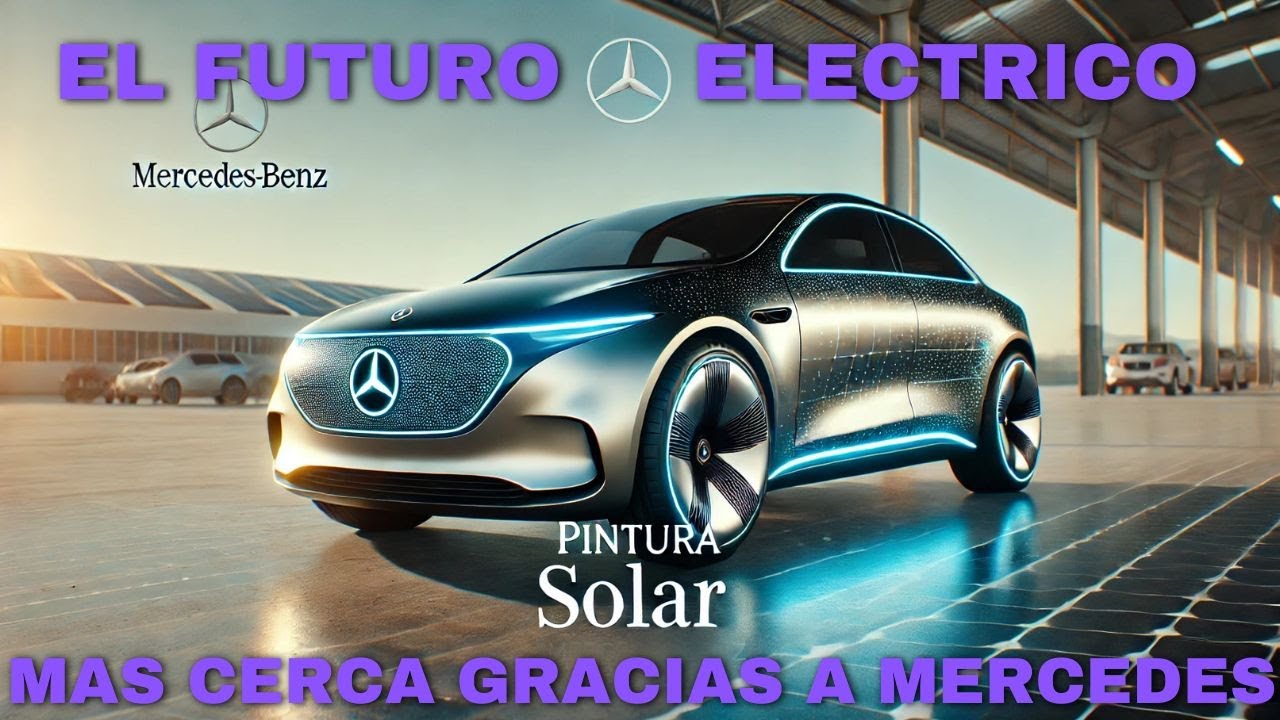 Solar paint, the future of electric cars is closer thanks to Mercedes