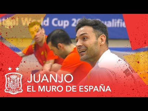 Juanjo, el muro que Ucrania no pudo derribar