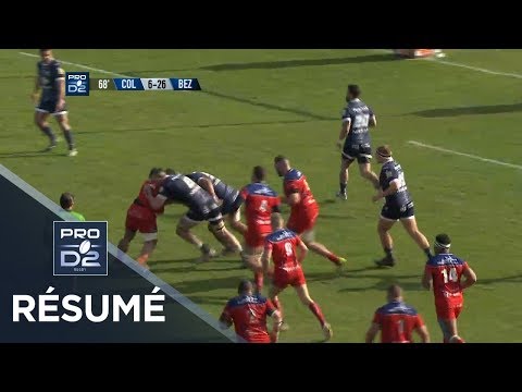 PRO D2 - Résumé Colomiers-Béziers: 13-26 - J24 - Saison 2017/2018
