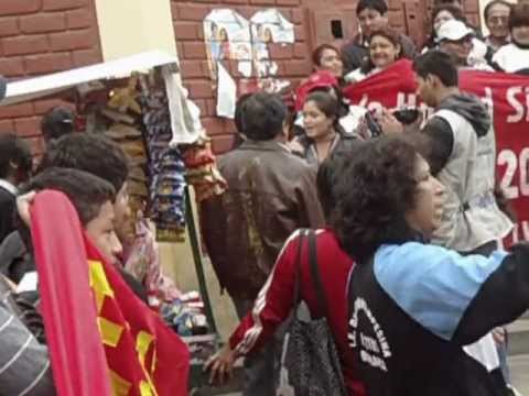 HUELGA NACIONAL DOCENTE EN VENTURA CCALAMAQUI-BARRANCA-2012