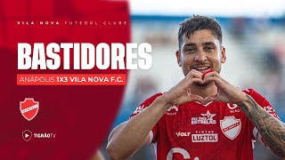 BASTIDORES DA VITÓRIA - ANÁPOLIS 1X3 VILA NOVA F.C. - GOIANÃO 2026 🇦🇹