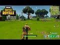 Fortnite Battle Royale (Gameplay No Commentary) - Solo Win #1 (PS4)