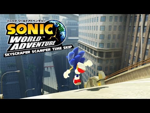 Sonic Unleashed // Possible Skyscraper Scamper Time Skip?